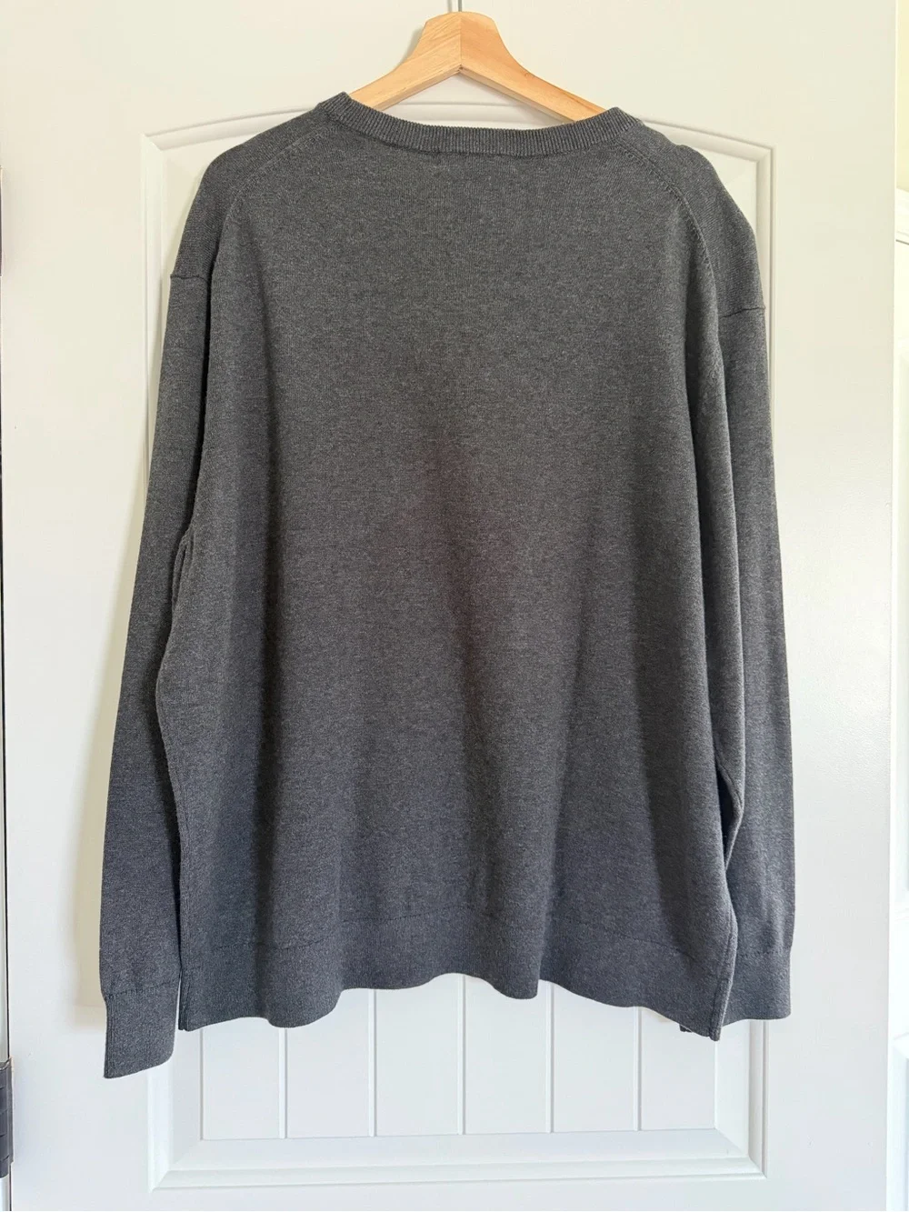 Daniel Cremieux Men’s Dark Gray Crewneck Supima Cotton Knit Pullover Sweater XXL